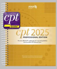 Cover image for CPT Professional 2025 and CPT QuickRef APP Bundle