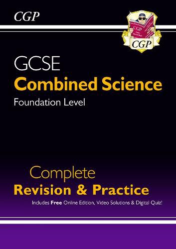 New GCSE Combined Science Foundation Complete Revision & Practice w/ Online Ed, Videos & Quizzes