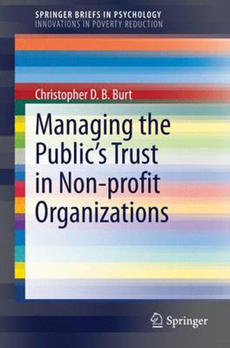 Cover image for Managing the Public's Trust in Non-profit Organizations