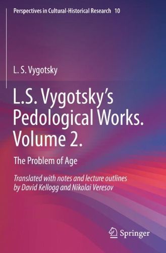 Cover image for L.S. Vygotsky's Pedological Works. Volume 2.