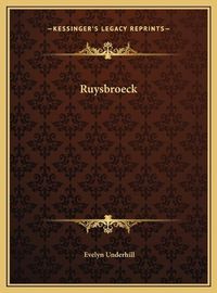 Cover image for Ruysbroeck