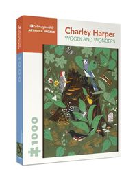 Cover image for Charley Harper Woodland Wonders 1000-Piece Jigsaw Puzzle
