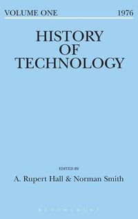 Cover image for History of Technology Volume 1