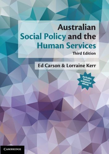 Cover image for Australian Social Policy and the Human Services