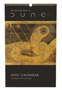 Cover image for 2025 The Art and Soul of Dune Poster Wall Calendar