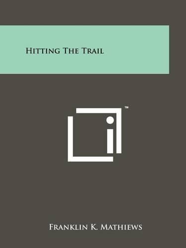 Cover image for Hitting the Trail