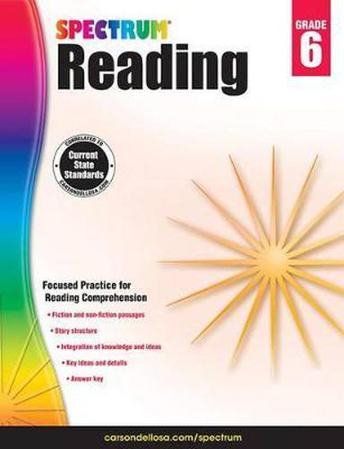 Cover image for Spectrum Reading Workbook, Grade 6