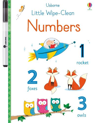 Cover image for Little Wipe-Clean Numbers