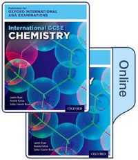 Cover image for International GCSE Chemistry for Oxford International AQA Examinations: Print & Online Textbook Pack