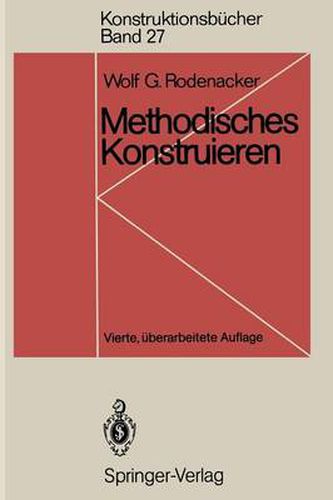 Cover image for Methodisches Konstruieren: Grundlagen, Methodik, praktische Beispiele