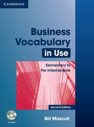 Cover image for Business Vocabulary in Use: Elementary to Pre-intermediate with Answers and CD-ROM