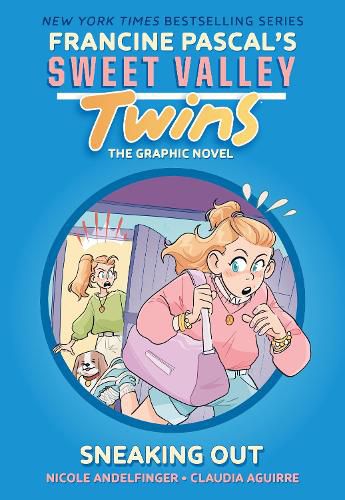 Cover image for Sneaking Out (Sweet Valley Twins: The Graphic Novel #5)