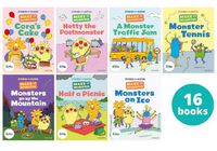 Cover image for Stories for Maths: Make it Monsters Y1/P2 (16 book pack)