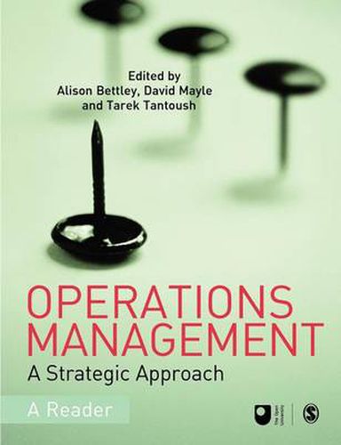Cover image for Operations Management: A Strategic Approach