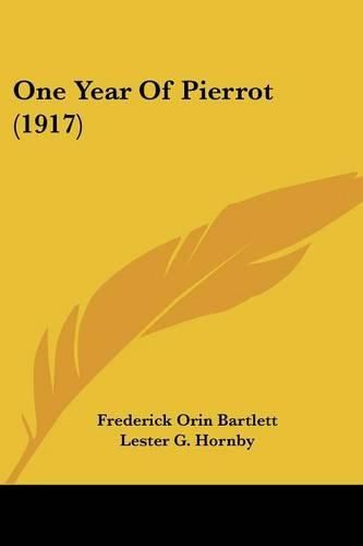 One Year of Pierrot (1917)