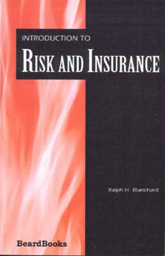 Cover image for Introduction to Risk and Insurance