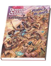 Cover image for DCC RPG Tome of Adventure Volume 4: The Purple Planet