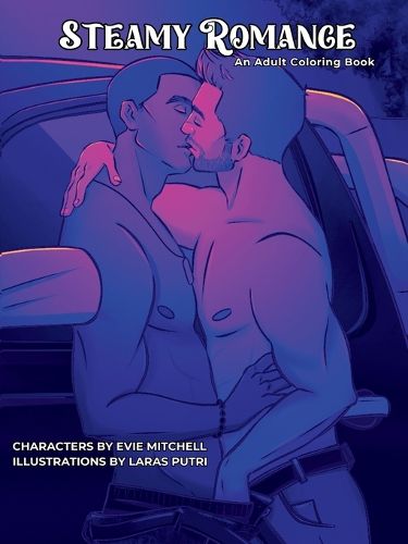 Cover image for Steamy Romance Adult Coloring Book