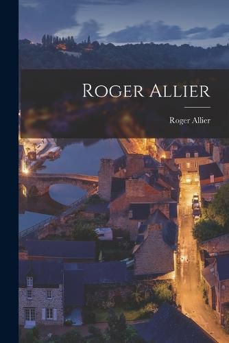 Cover image for Roger Allier