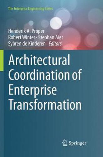 Cover image for Architectural Coordination of Enterprise Transformation