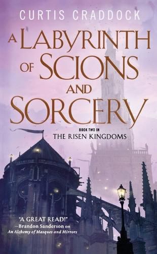 Cover image for A Labyrinth of Scions and Sorcery: Book Two in the Risen Kingdoms