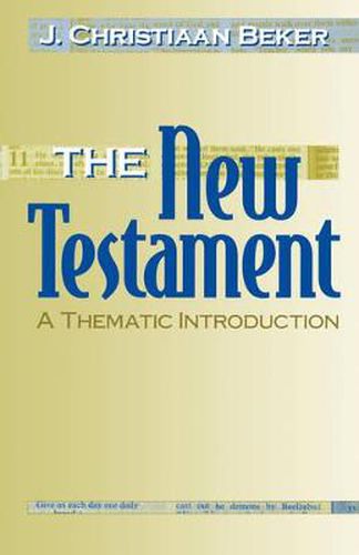 Cover image for The New Testament: A Thematic Introduction