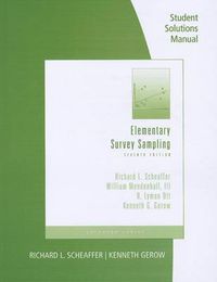 Cover image for Student Solutions Manual for Scheaffer/Mendenhall/Ott/Gerow's  Elementary Survey Sampling