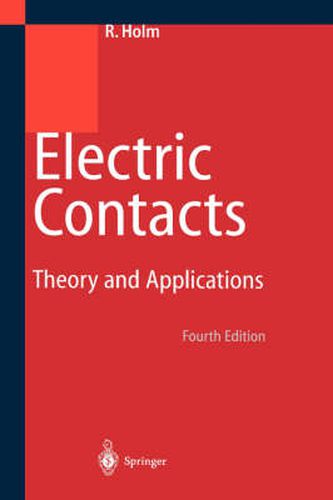 Cover image for Electric Contacts: Theory and Application