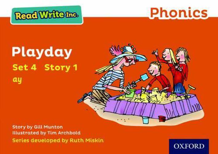 Cover image for Read Write Inc. Phonics: Orange Set 4 Storybook 1 Playday