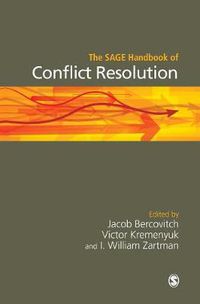 Cover image for The SAGE Handbook of Conflict Resolution