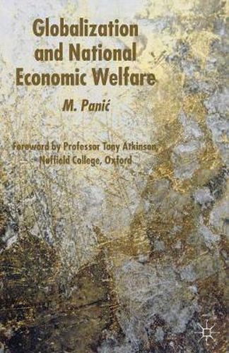 Cover image for Globalization and National Economic Welfare