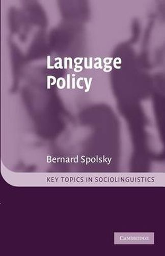 Cover image for Language Policy