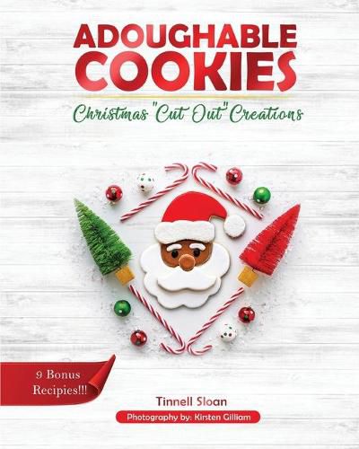 Cover image for Adoughable Cookies: Christmas Cut Out Creations