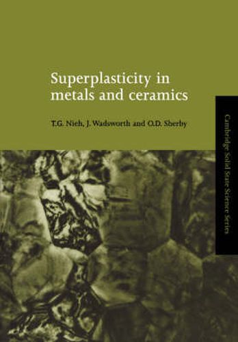 Cover image for Superplasticity in Metals and Ceramics