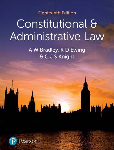 Cover image for Bradley Ewing Knight Constitutional and Administrative Law 18e