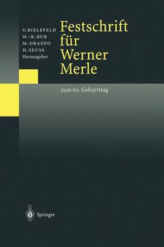 Cover image for Festschrift Fur Werner Merle