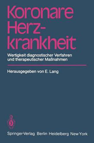 Cover image for Koronare Herzkrankheit