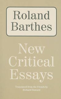 Cover image for NEW CRITICAL ESSAYS