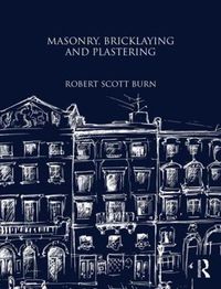 Cover image for Masonry, Bricklaying and Plastering