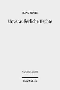Cover image for Unverausserliche Rechte