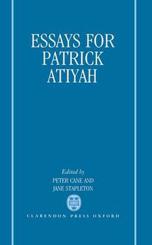 Cover image for Essays for Patrick Atiyah