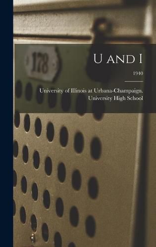 Cover image for U and I; 1940