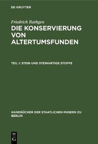 Cover image for Stein Und Steinartige Stoffe