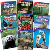 Cover image for Smithsonian Informational Text: Animals & Ecosystems 9-Book Set Grades 3-5