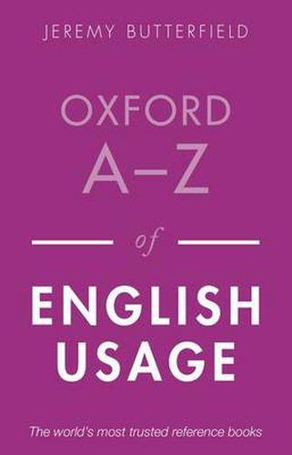 Cover image for Oxford A-Z of English Usage