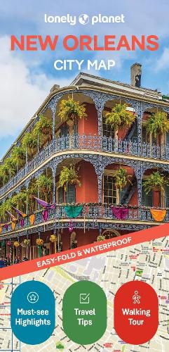 Cover image for Lonely Planet New Orleans City Map