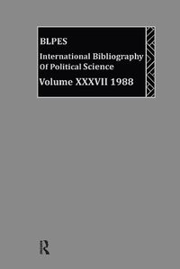 Cover image for IBSS: Political Science: 1988 Volume 37