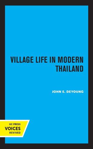 Cover image for Village Life in Modern Thailand