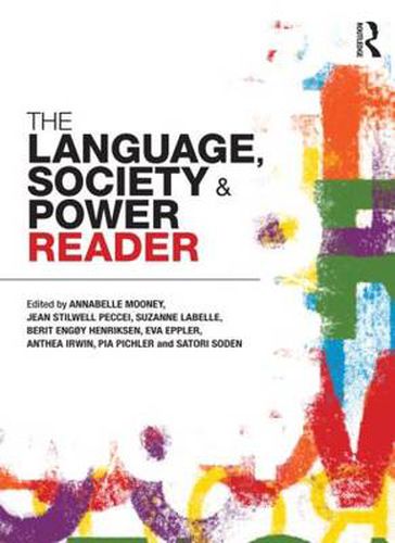 Cover image for The Language , Society and Power Reader