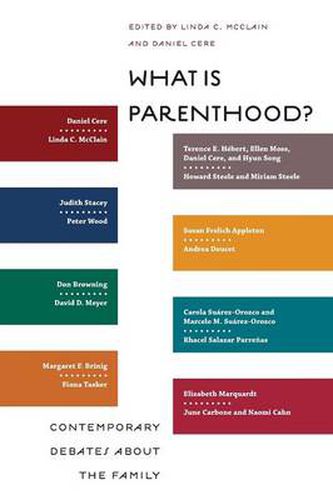 Cover image for What is Parenthood?: Contemporary Debates About the Family